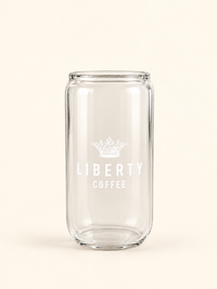 Vaso de vidrio Liberty Coffee