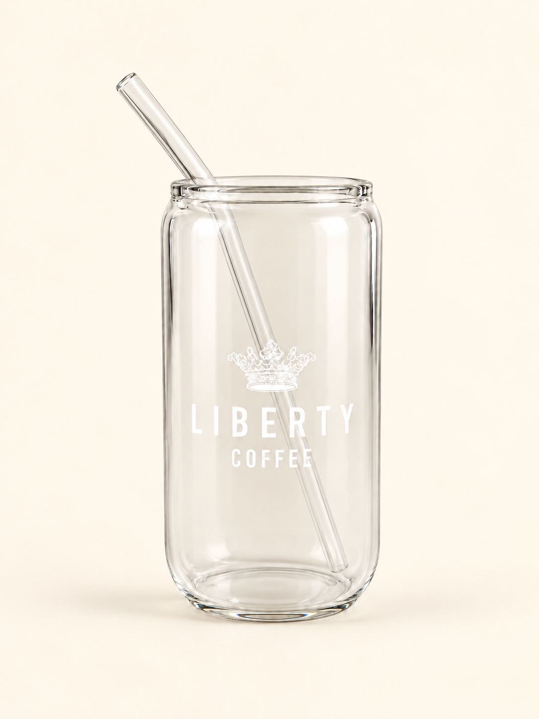 Vaso de vidrio Liberty Coffee
